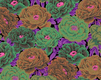 TIBETAN PEONY Dark PWPJ136 Kaffe Fassett Collective August 2025