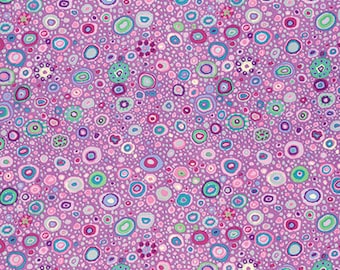 ROMAN GLASS Lavender Purple Kaffe Fassett Collective -  Sold in 1/2 yard increments - Multiples cut as one length