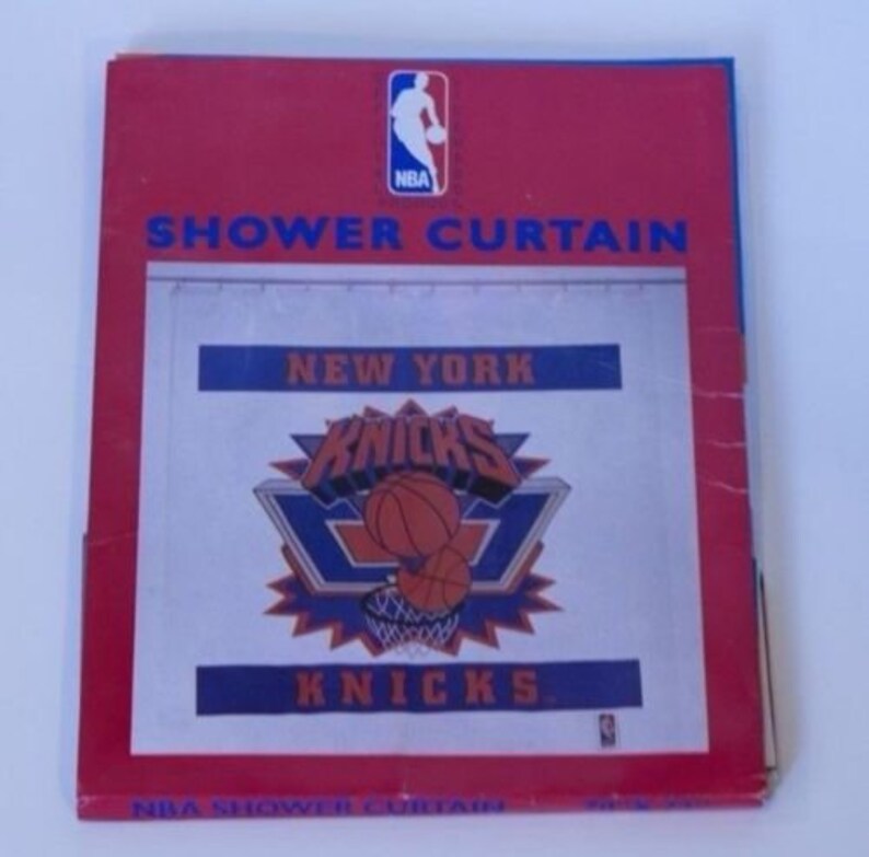 Rare New Ny Knicks Nba Shower Curtain By Jay Franco Image 0