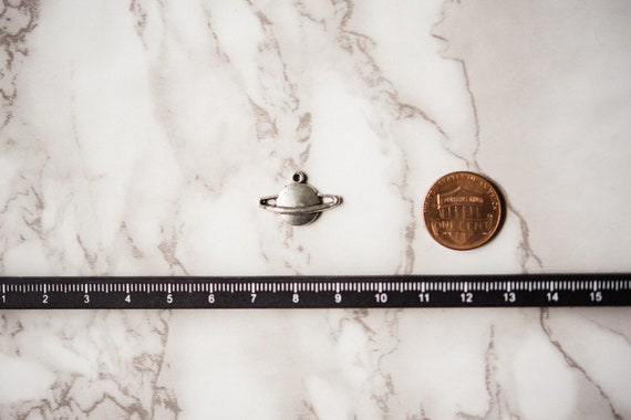 Saturn Planet Charm Necklaces Chokers Space Galaxy Celestial Jewelry Chokers For Women Charm Jewelry For Women - 