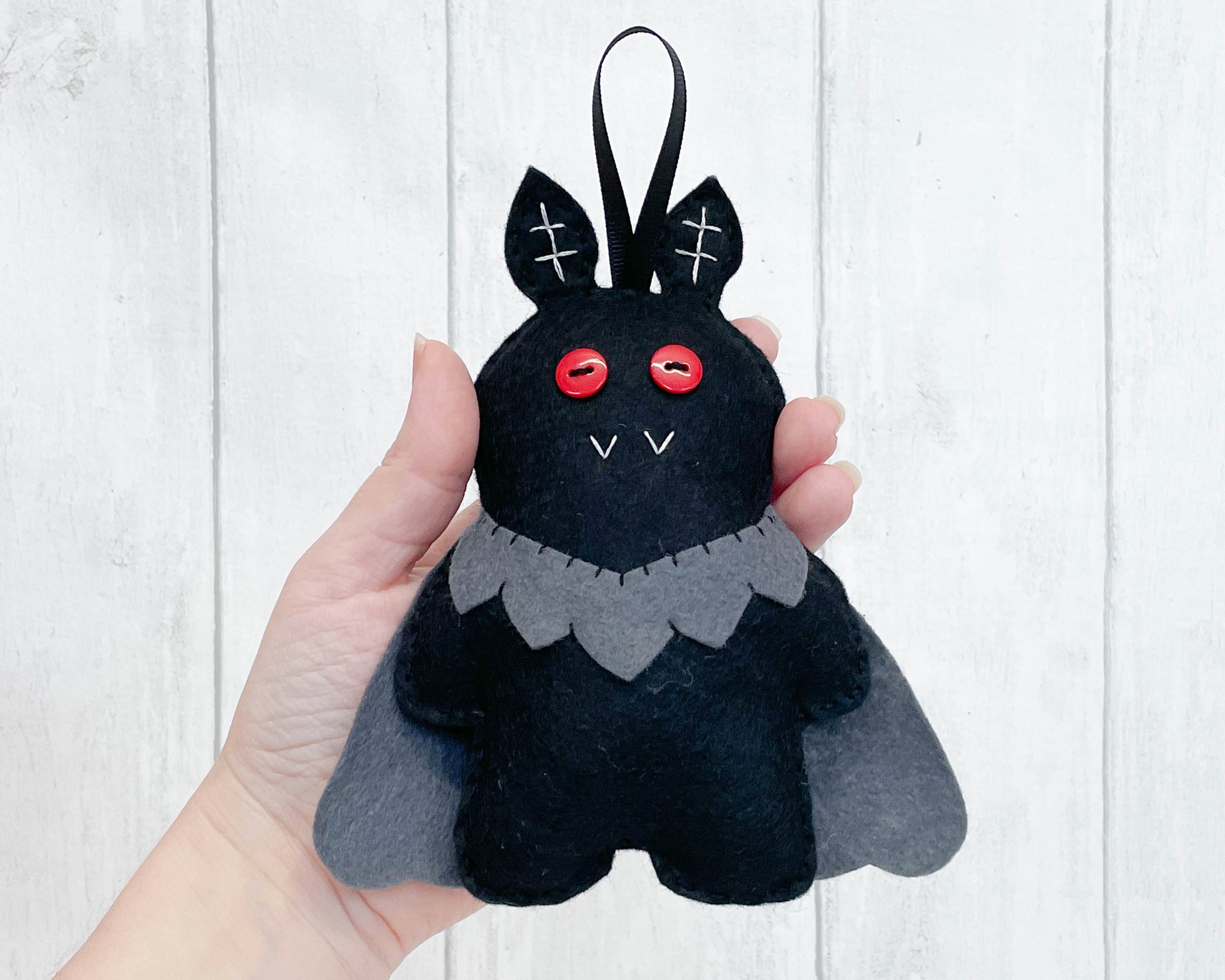 Felt Mothman Sewing Pattern: DIY Home Decor (PDF Pattern) - Etsy