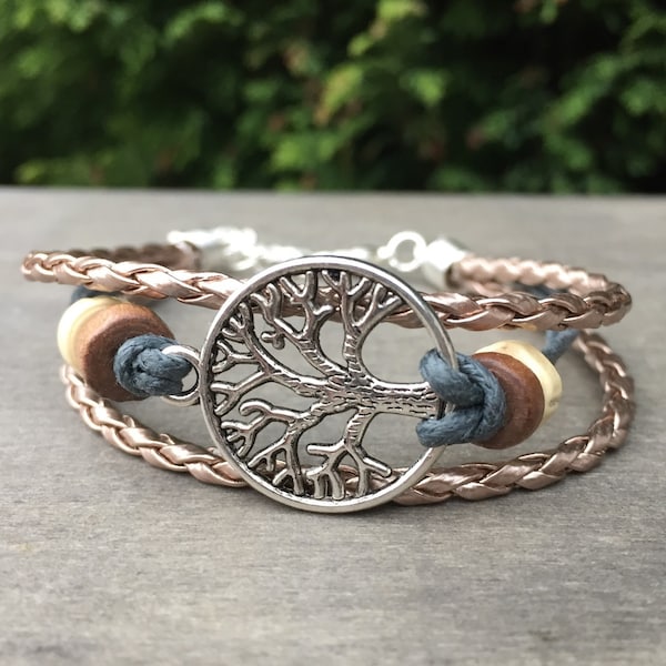 BRACELET ARBRE de vie - Bracelet celtique - Bracelet bohème - bijoux celtiques - bracelet celtique - bas de Noël