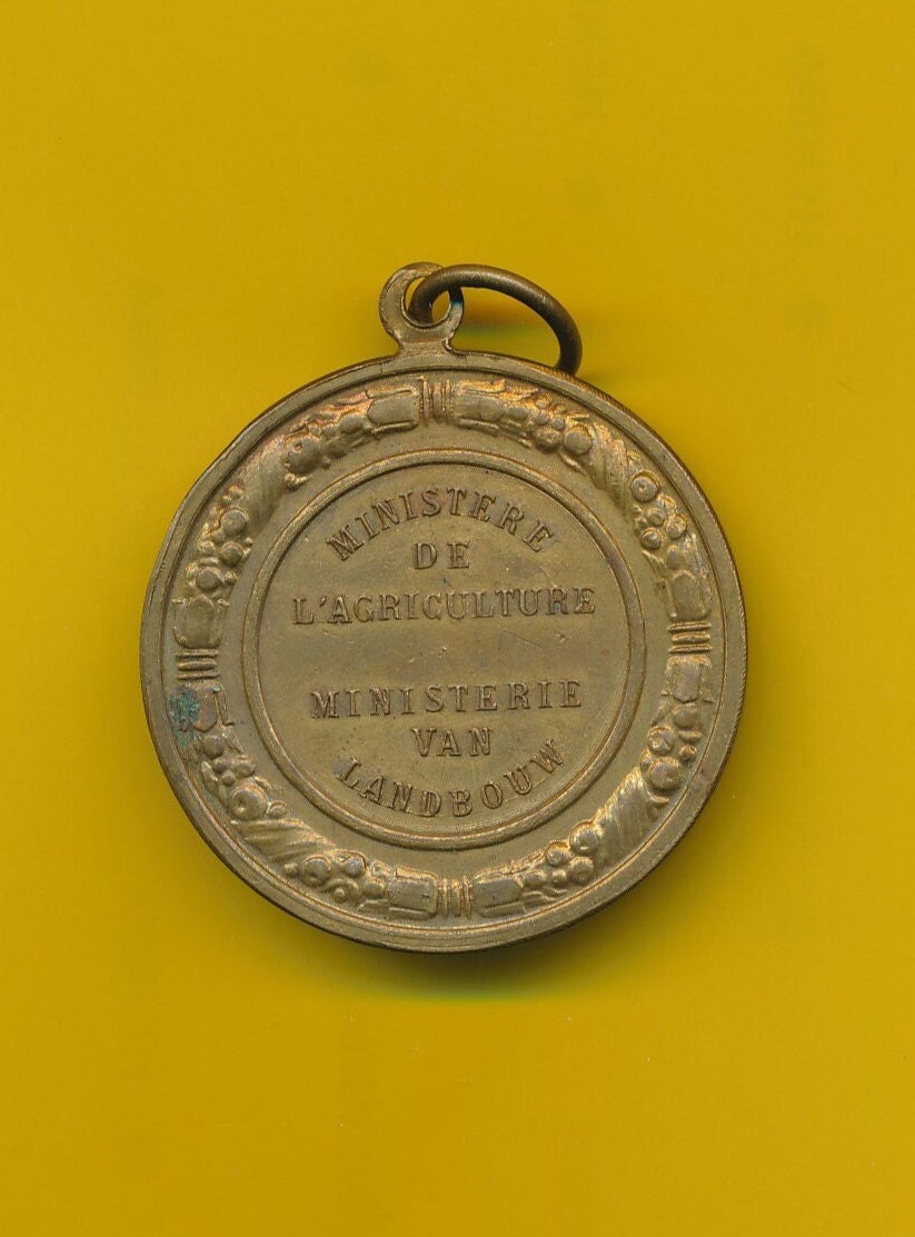 Médaille En Bronze – Espèce Ovine – Collection Médailles Françaises