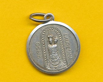 Saints For Sinners Our Lady of Loreto Hand Painted Medal main image 1