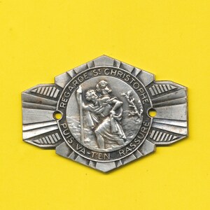 Médaille SaintChristophe Voiture Saint Christophe Visière Clip