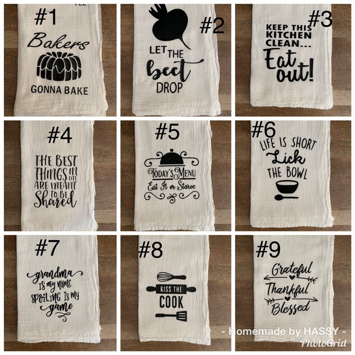 Funny Tea Towels Kitchen Tea Towels Sayings Kitchen Flour Etsy Hong Kong