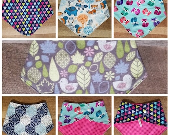 Waterproof Bandana Bib, Special needs bibs, drool bib, teen bib,  design, mix and match, dribble bib