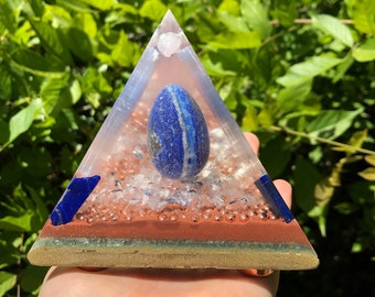 SOLD Lapis Lazuli Third eye pyramid
