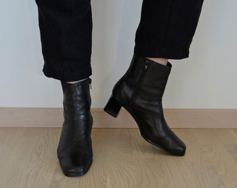 2 inch heel booties