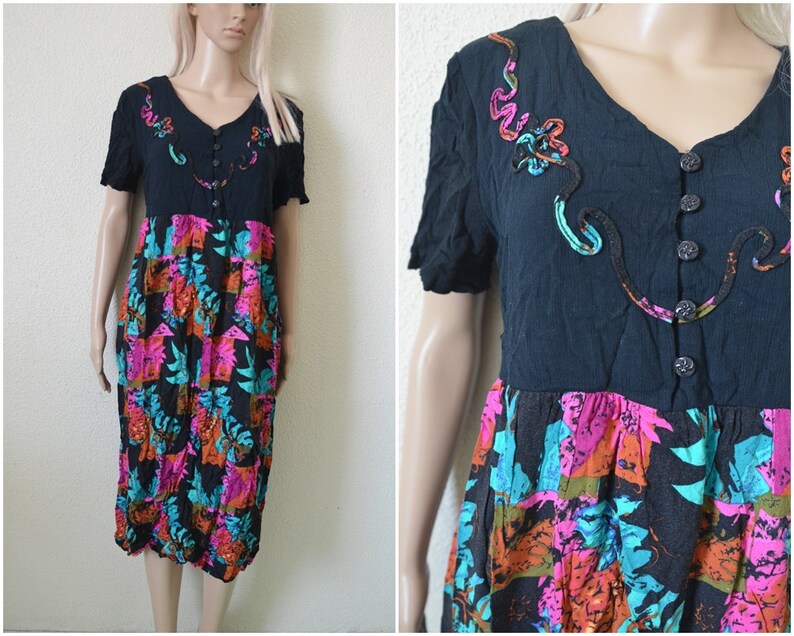 patterned midi dresses uk