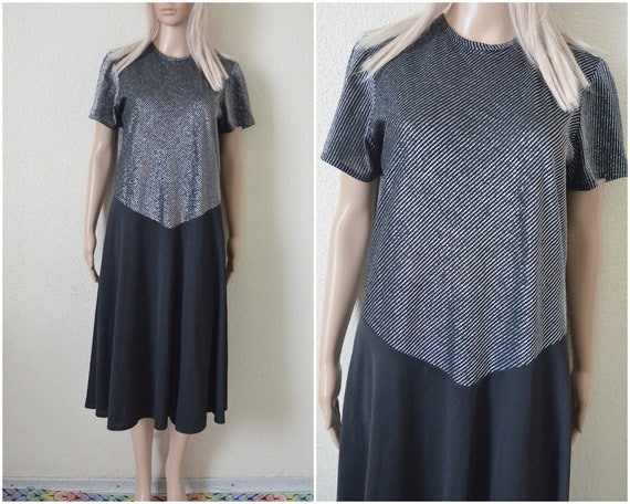 glitter midi dress uk