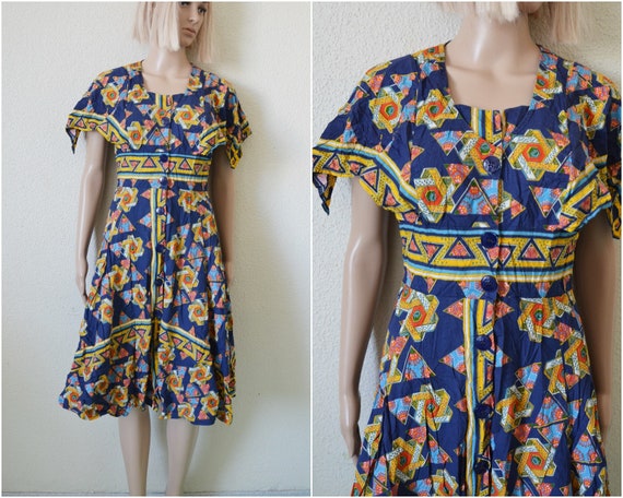 patterned summer dress