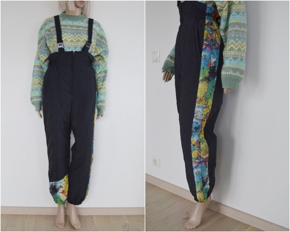womens patterned ski pants