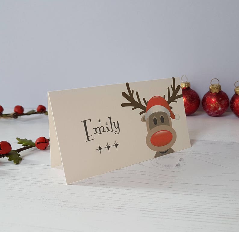 personalised-christmas-table-name-place-cards-cute-reindeer-etsy