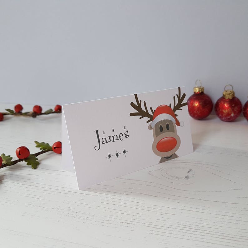 Personalised Christmas Table Name Place Cards Cute Reindeer Etsy personalised-christmas-table-name-place-cards-cute-reindeer-etsy