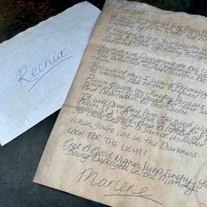 The Last of Us - Firefly Recruitment Letter