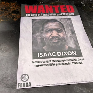 The Last of Us - Isaac Wanted Poster