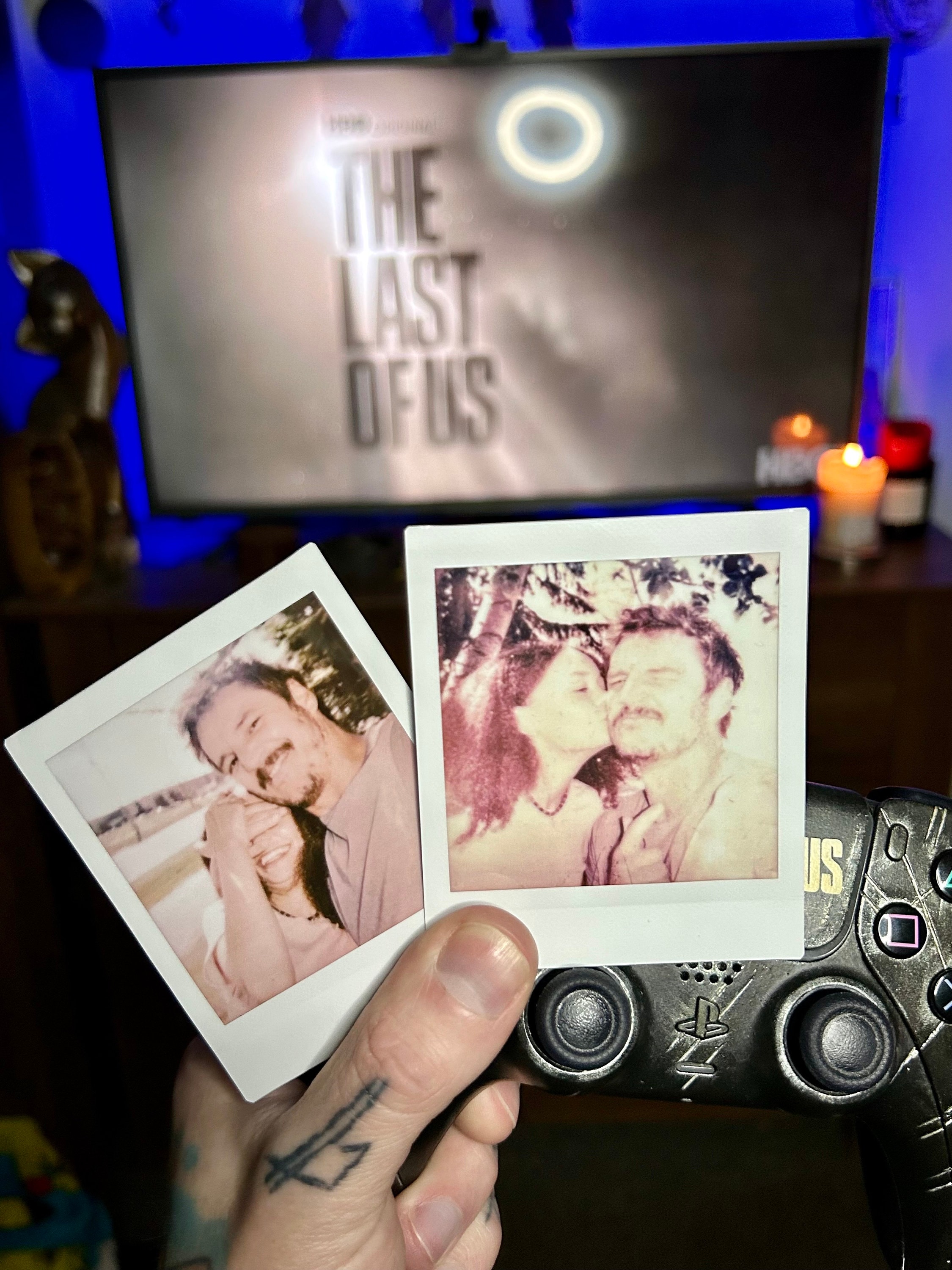 Joel and Sarah Polaroid Photo the Last of Us HBO Series 