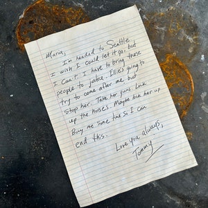 The Last of Us Part II - Tommy’s Letter