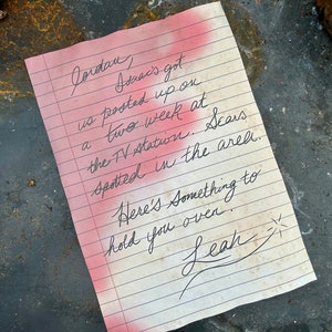 The Last of Us - Leah’s Letter