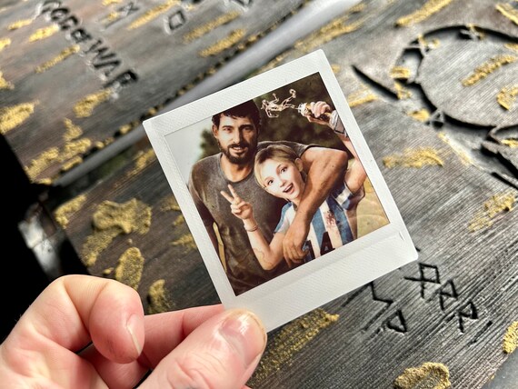 Joel and Sarah Polaroid Photo the Last of Us HBO Series 