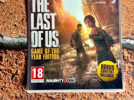 The Last of Us PS3 Game Sticker game of the Year Edition 