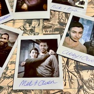 The Last of Us - Mel and Owen Polaroid (Signed)