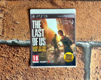 The Last of Us PS3 Game Sticker game of the Year Edition 