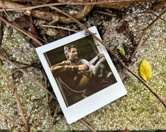 The Last of Us - Joel Playing Guitar Polaroid