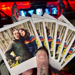 The Last of Us HBO - Ellie and Dina Polaroid Style Prints