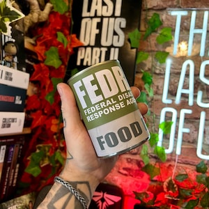 Fedra Food Ration Can Replica - The Last of Us