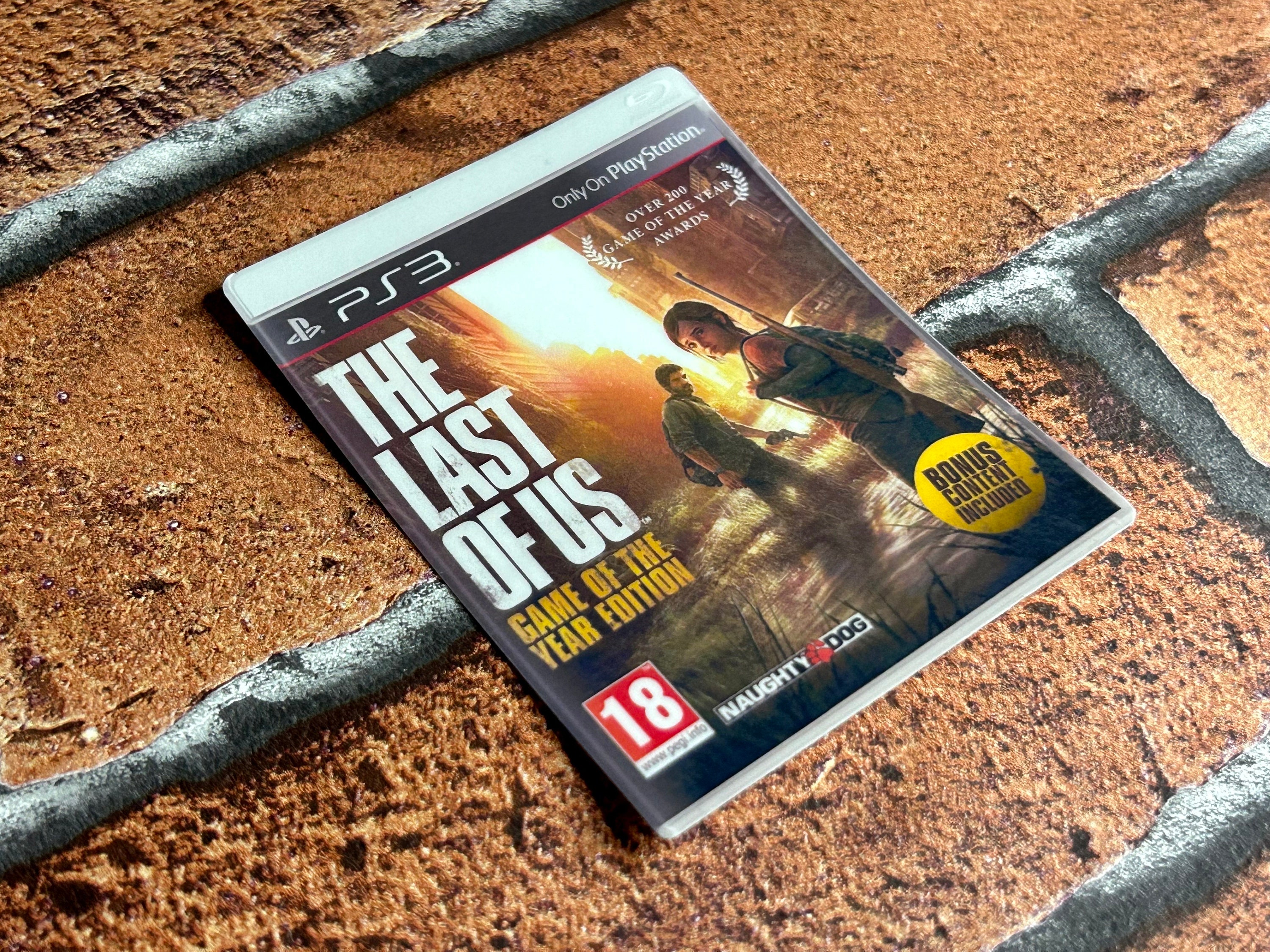 The Last of Us PS3 Game Sticker game of the Year Edition - Etsy