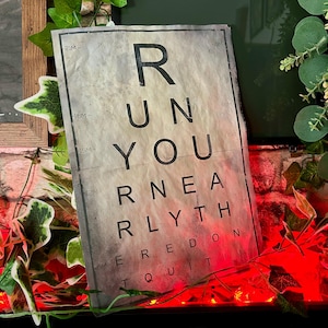The Last of Us - Eye Test Poster