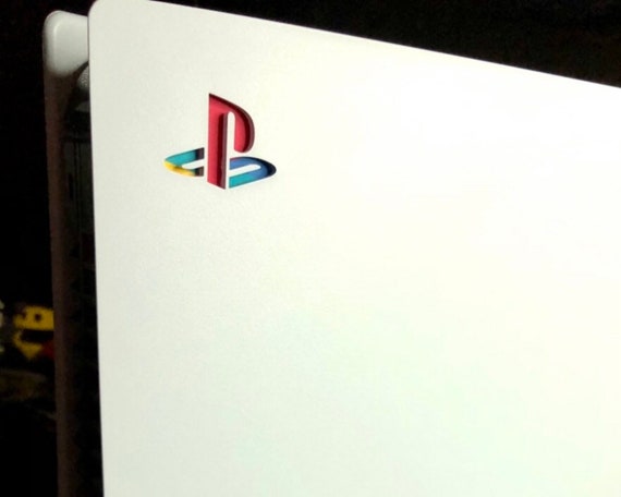 Buy Retro Playstation Logo Sticker for PS5 Online in India 