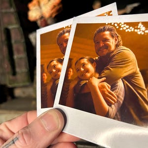 The Last of Us HBO - Joel and Ellie Polaroid Style Prints
