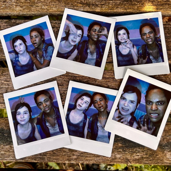 The Last of Us - Ellie & Riley Polaroids (Full Set)