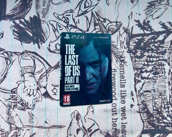 The Last of Us Part II PS4 Steelbook Sticker