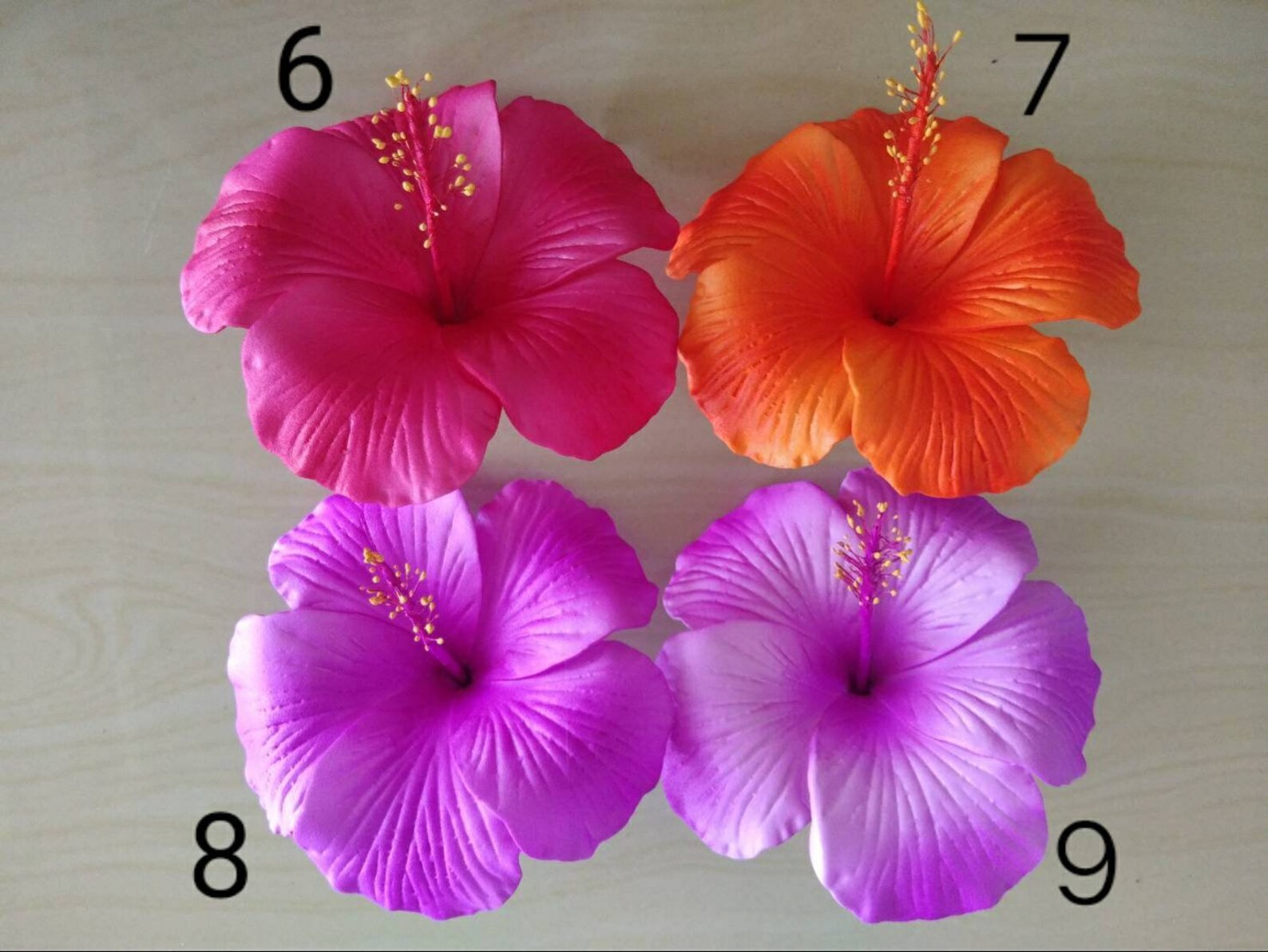 Hawaiian Flower Pick Over Ear 5 Etsy