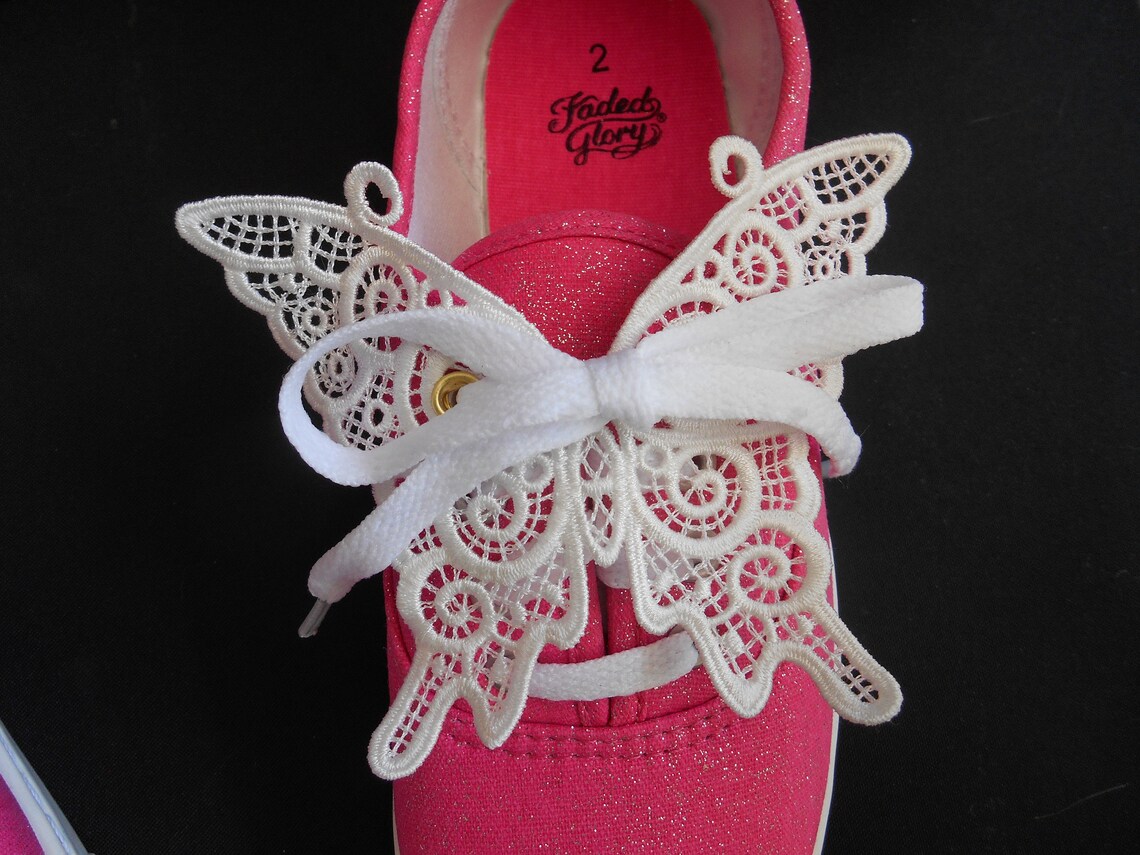 Butterfly Shoe Decorating for Girls Etsy