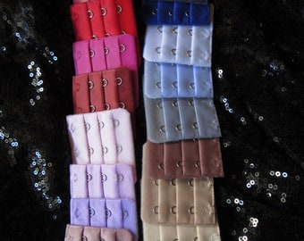 bra extenders  3 hooks choice of colours UK seller