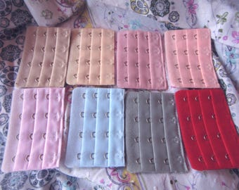 bra extenders  4 hooks choice of colours UK seller