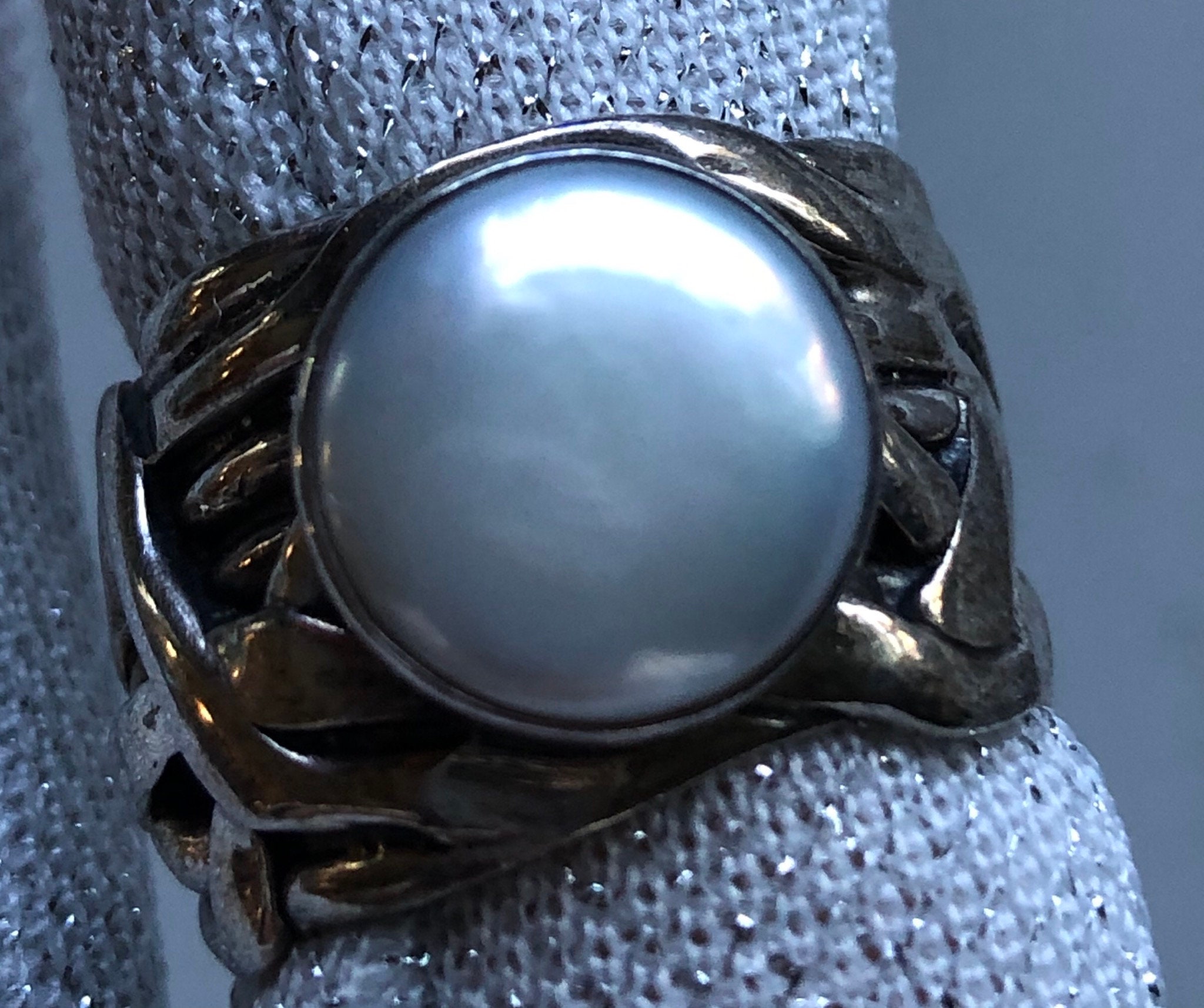 待望の再入荷! 【極希少】Silver Ring 925 vintage/14〜15号