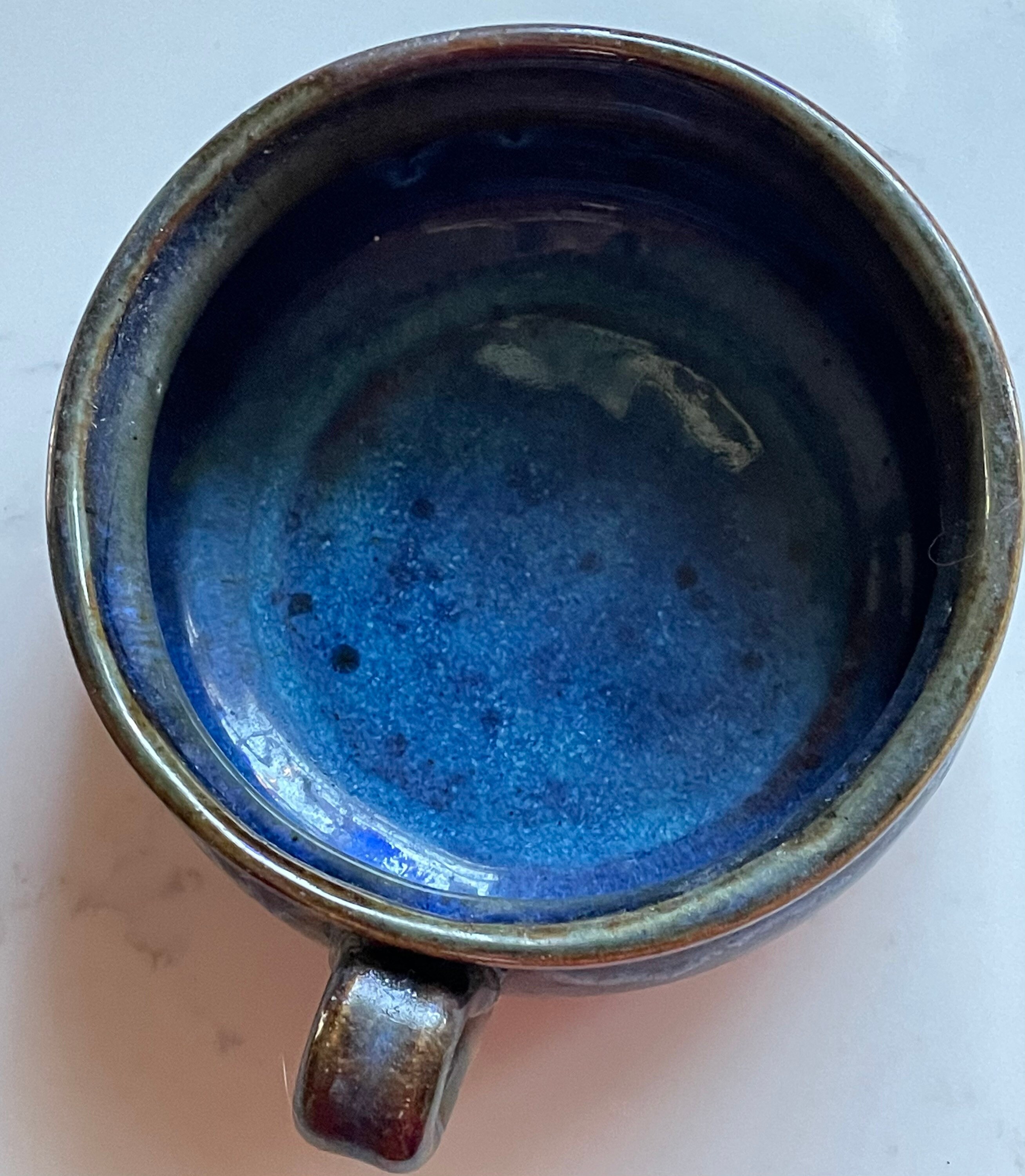 Vintage Handcrafted Studio Pottery Drip Glaze Bowl Multicolor - Etsy
