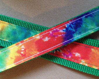 3/4&quot; wide Tie Dye Collar
