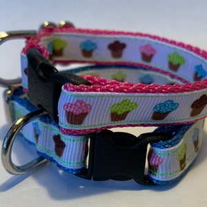 Tiny Cupcakes Collar 1/2 wide image 3