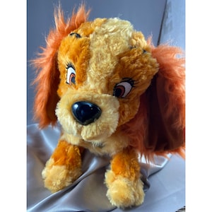Lady Golden Spaniel Disney Park Lady and Tramp Movie 13 in Tag 2000 Vintage