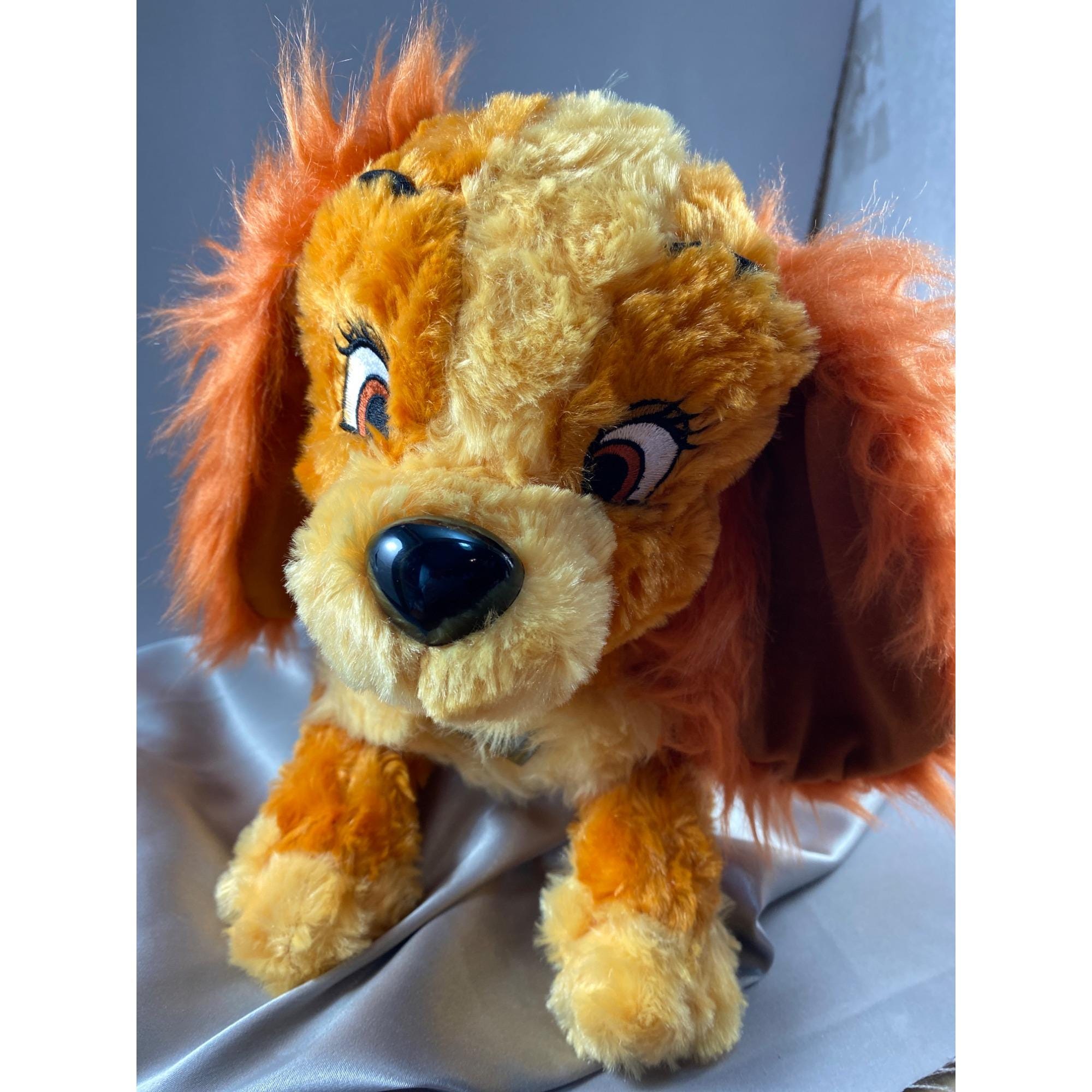 ✧希少✧　Lady and the Tramp(レディ＆トランプ)パペット人形 わんわん物語 レディ&トランプ ハンドパペット GUND 2点セット 1960