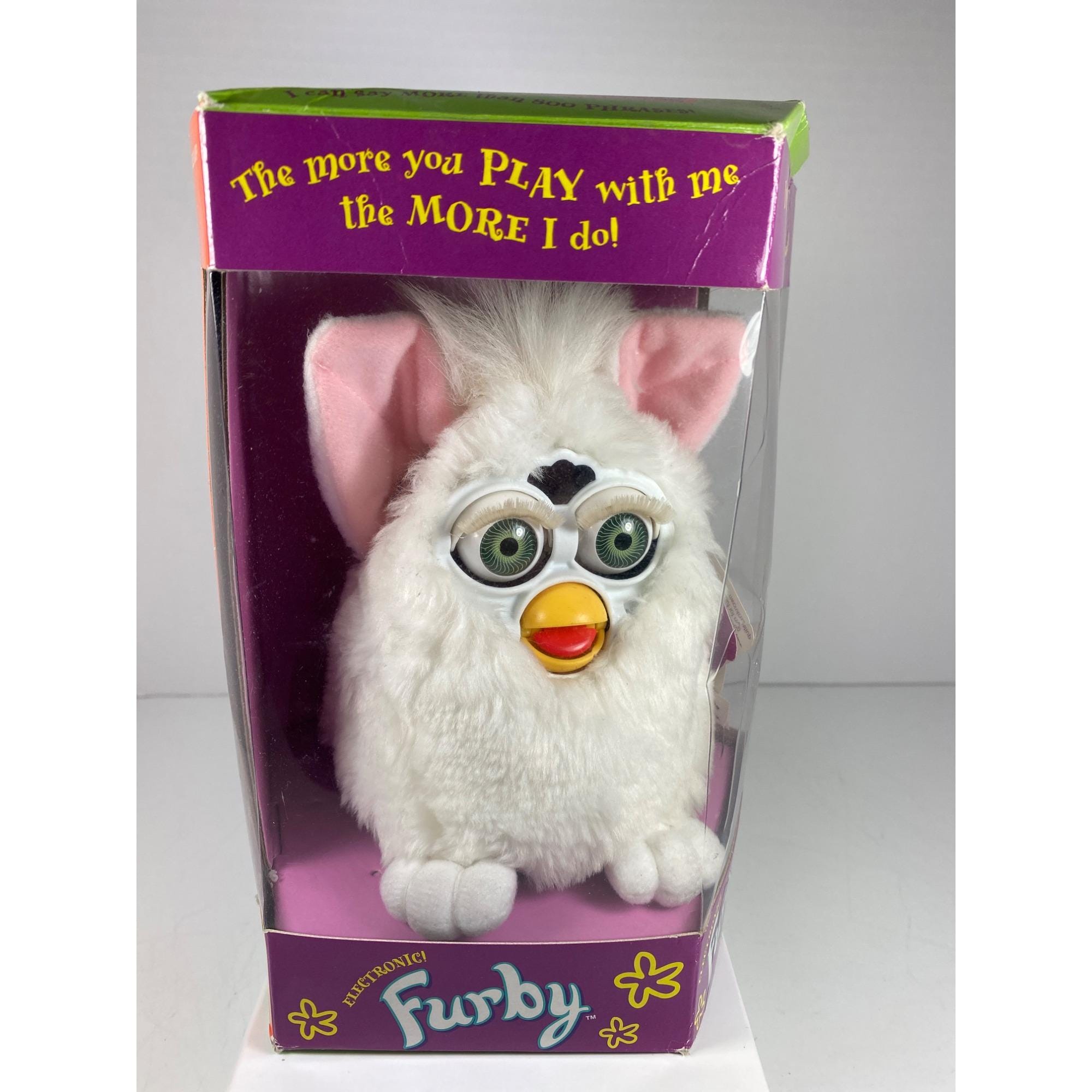 1998 First-generation Tiger Electronics Furby, Model 70-800 (white