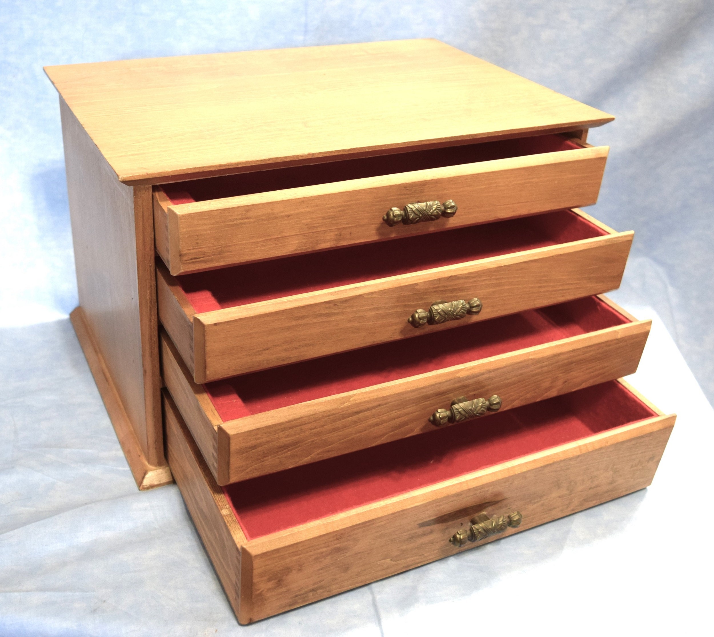 Antique silverware chest on hotsell legs