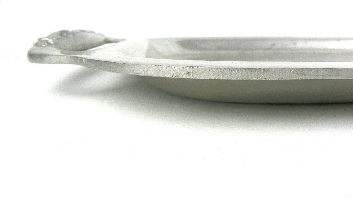 Vintage Large Aluminum Serving Tray With Flying Ducks Geese on Etsy